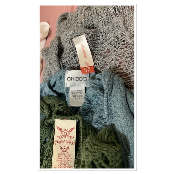 SOLD!!! 3 cardigans - Picture 2 of 3